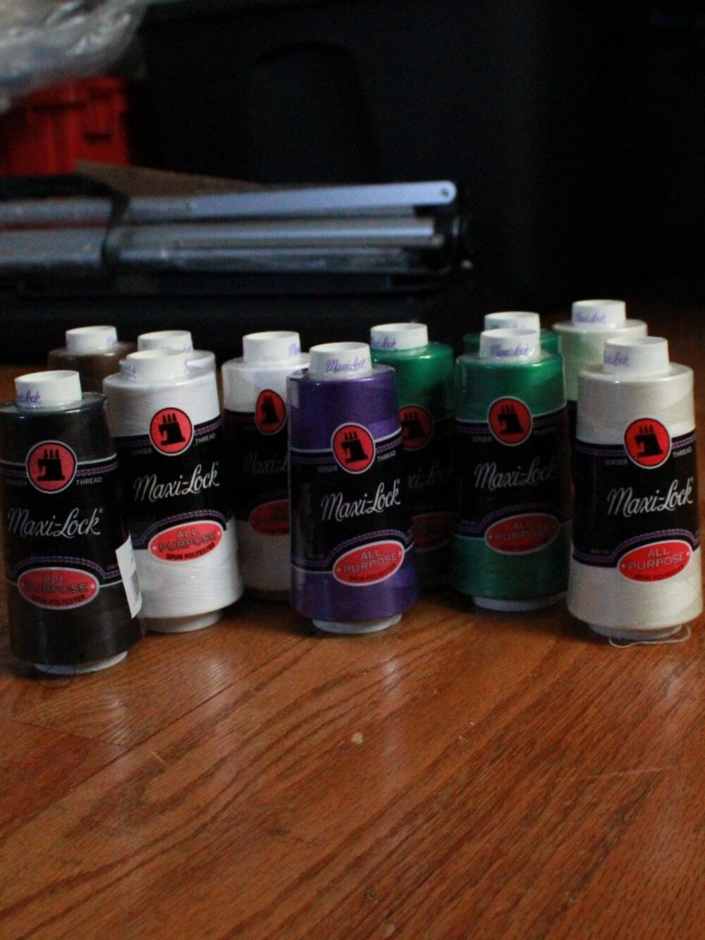 Bundle of Serger Thread "Maxi-Lock" All Purpose Spun Polyester Thread Spools